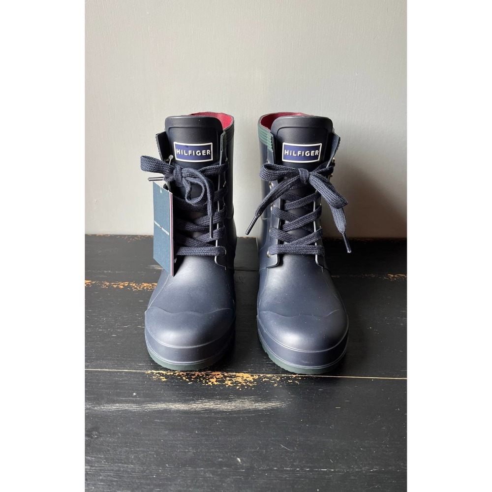 Tommy hilfiger short rain boots - Picture 3 of 7
